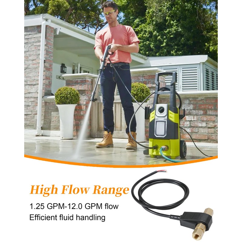 100975 Flow Switch for Pressure Washer, Flow Switch Fit for