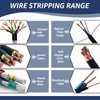 Wire Stripper Machine, 0.06''-0.98'' Manual or Drill Powered Wire Stripping