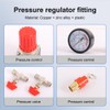 Dent-de-lion Air Compressor Pressure Switch Black Valve with Control 90-120