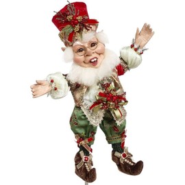 Mark Roberts Christmas 2023 Holly Berry Elf, Medium -18.5 Inches
