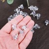 40PCS 5mm Shelf Support Peg, Clear Plastic Cabinet Shelf Support