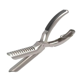 Rib Membrane Remover Stainless Steel Tool Kit - The Ultimate Rib Prep Tool for BBQ Enthusiasts - Ergonomic Design with Arc Clamp & Non-Slip Grip for Easy Membrane Removal (1)