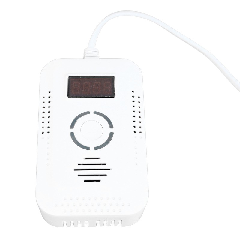 CO Gas Alarm Digital Display High Sensitivity Sound Light Warning