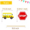 School Bus Centerpiece Sticks Back to School Party Decorations Back