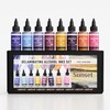 KAMENSKAYA Delaminating Alcohol Inks - Delaminating Ink Set 'Sunset' -