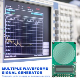 RdjEokf Portable 7.83 Hz Ultra Low Frequency Generator Round Schumann Wave Signal Generator 0.1 Hz to 30000 Hz Adjustable Schumann Resonance Sine Wave Generator Resonator for Relexation Sleep