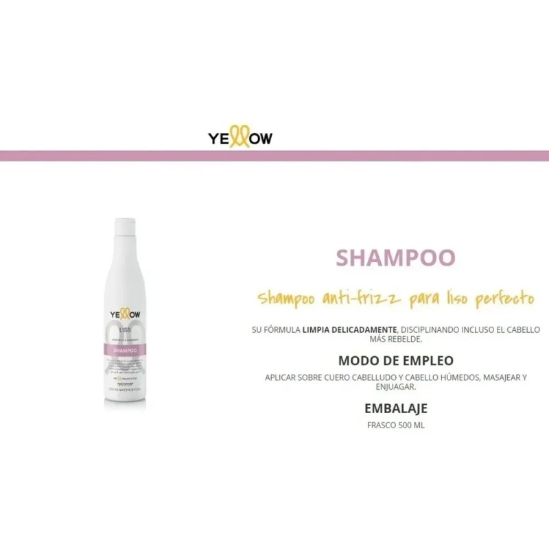 Yellow Liss Shampoo 500 Ml