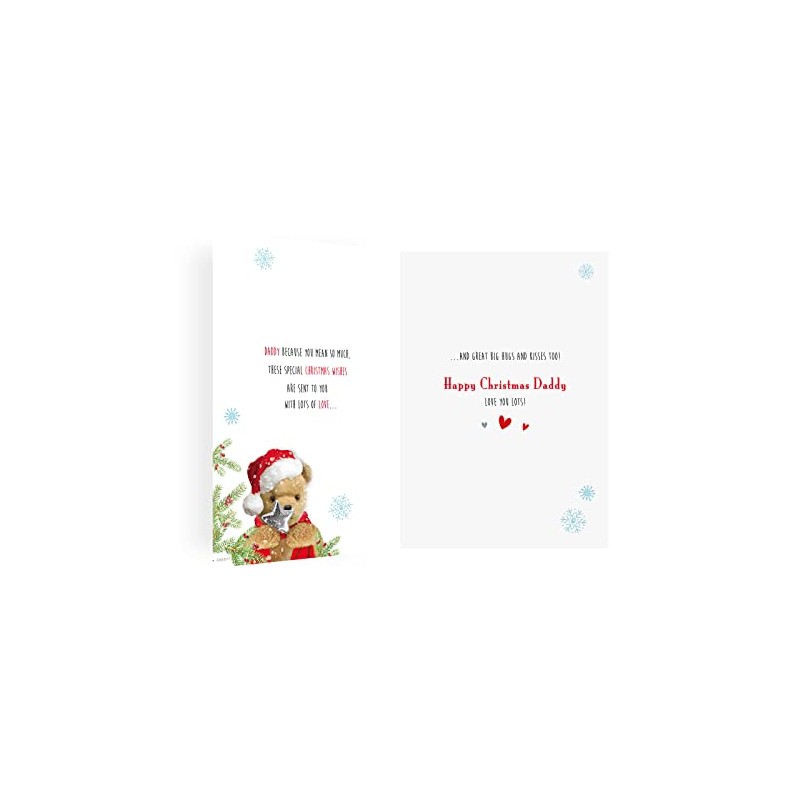 Regal Publishing Cute Christmas Card Daddy - 9 x 6