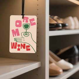 EVER-GOING TUNE Kitchen & Foodie - Themed Car Air Freshener 4 Pcs, Fun Culinary Quotes & Art Hanging Air Freshener for Cars Closet Drawer Books, Car Accessories Mirror Decor for Cooking Lovers.