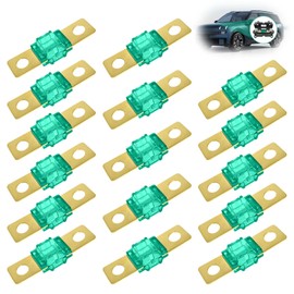 Midi Fuse Compatible with Midi Fuse Holder 30Amp ANS Bolt-on Automotive Fuses Bolt-On High Current for Car Marine Hybrid Vehicles Midi-Fuzes kit 30 Amp Fuze Kit, 16 Pcs