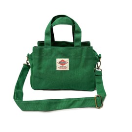 Holiday A.M. Women's Shoulder Bag [Total 13 Colors/Size: Height 7.1 inches (18 cm) x Width 10.0 inches (25.5 cm) x Width 5.5 inches (14 cm)] Bag Tote Bag Tote Bag Canvas Shoulder Bag with Coaster