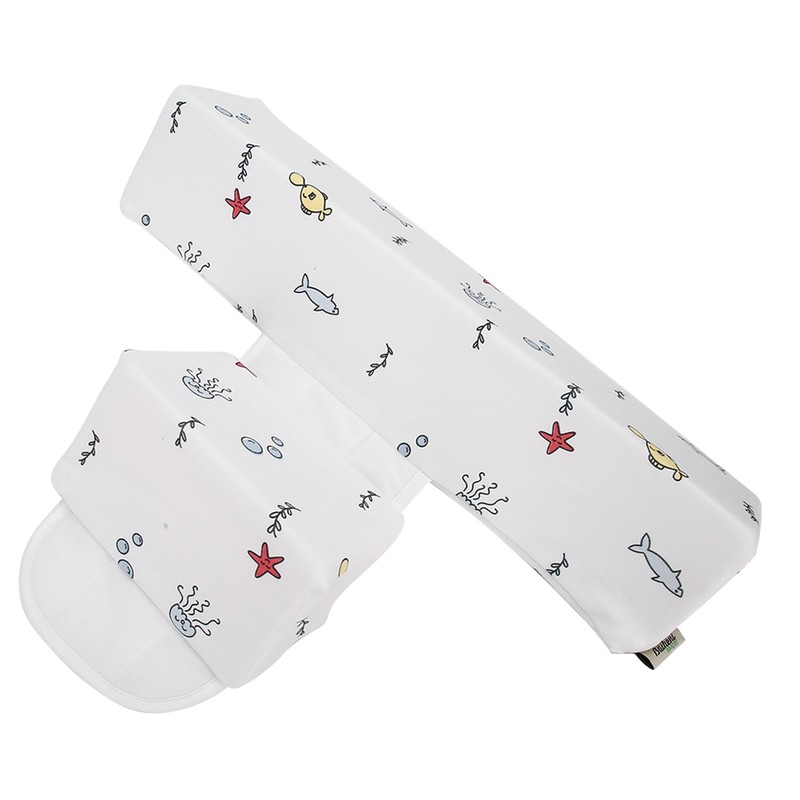 Baby Sleeping Pillow Ergonomic Newborn Head Pillow Soft Detachable Infant