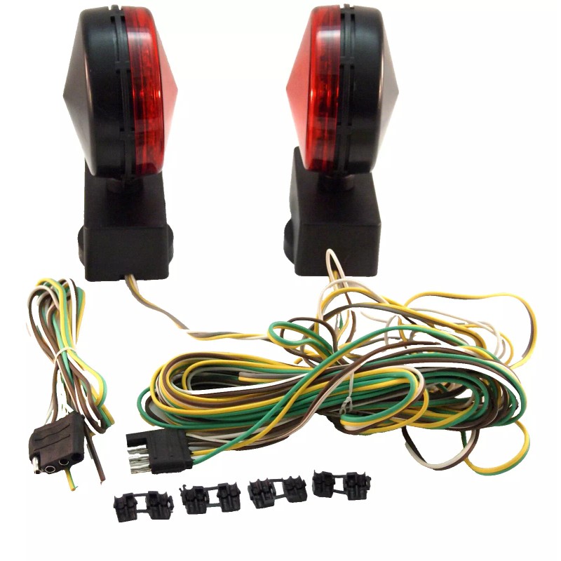 EAGLE KING PRODUCTS 12V LED Magnetic Towing Trailer Light Kit