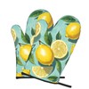 Lemon Oven Mitt 2-Pack Set, Heat Resistant，7"x13"