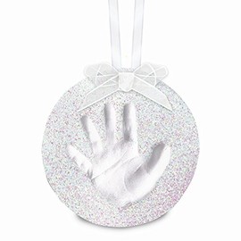 Huella De Bebe Para Arbol De Navidad para Bebé PEARHEAD Imprime Tu Huella Glitter