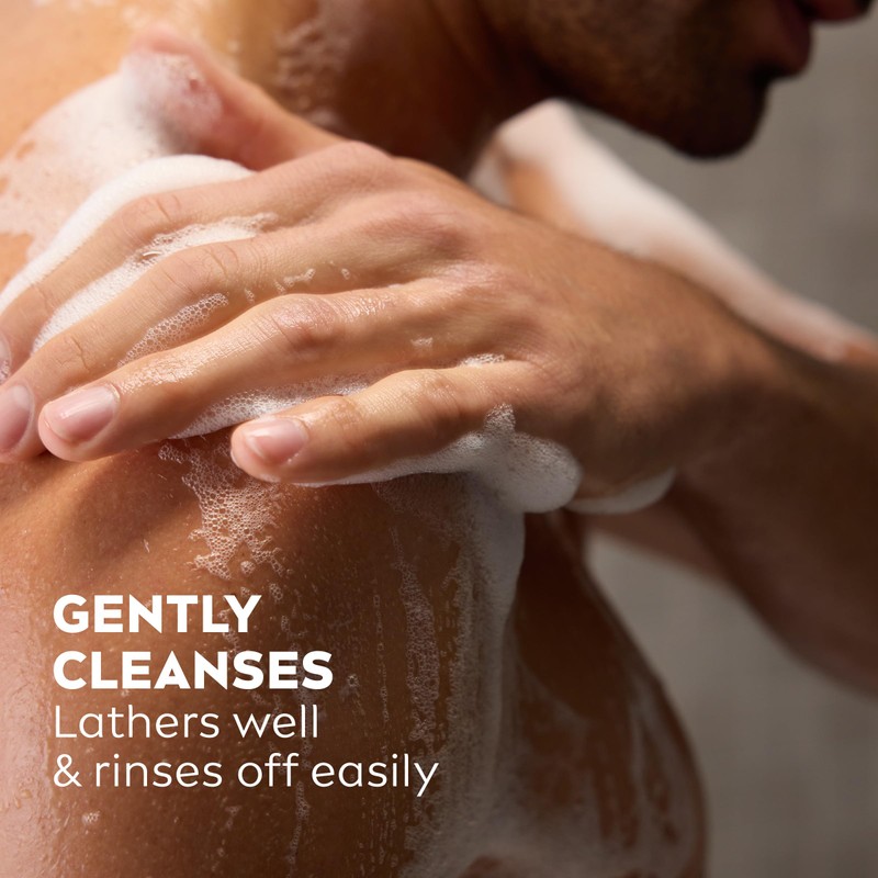 NIVEA MEN Sensitive Body Wash with Bamboo Extract, Moisturizing Body