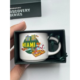 Starbucks Discovery Series Miami Little Mini Mug 2oz New