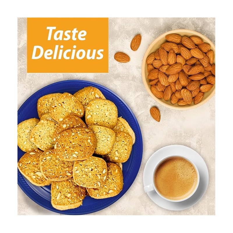 Diabexy Almond Cookies - Low Glycemic Load Cookies for Sugar