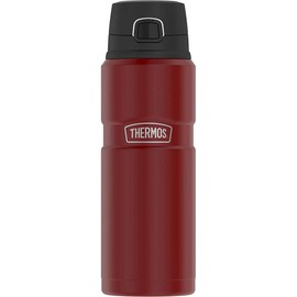 THERMOS Stainless King 24 Ounce Drink Bottle, Cranberry