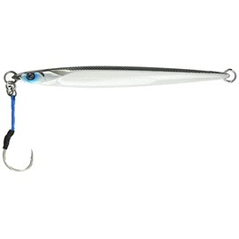 JACKALL G209 Metal Jig, Bumble's Jig, Semi-Long, 3.5 oz (100 g), Aluminum Silver