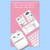 Mini Printer Portable Pocket Mini Wireless Self Adhesive Thermal Printer