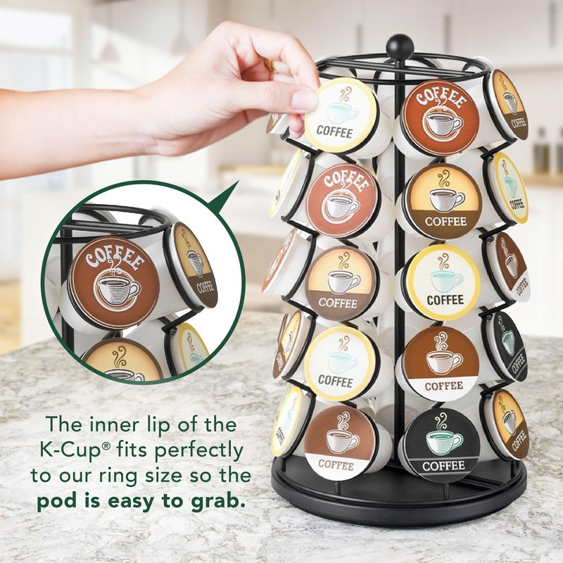 Nifty K Cup Holder – Compatible with K-Cups, Coffee Pod