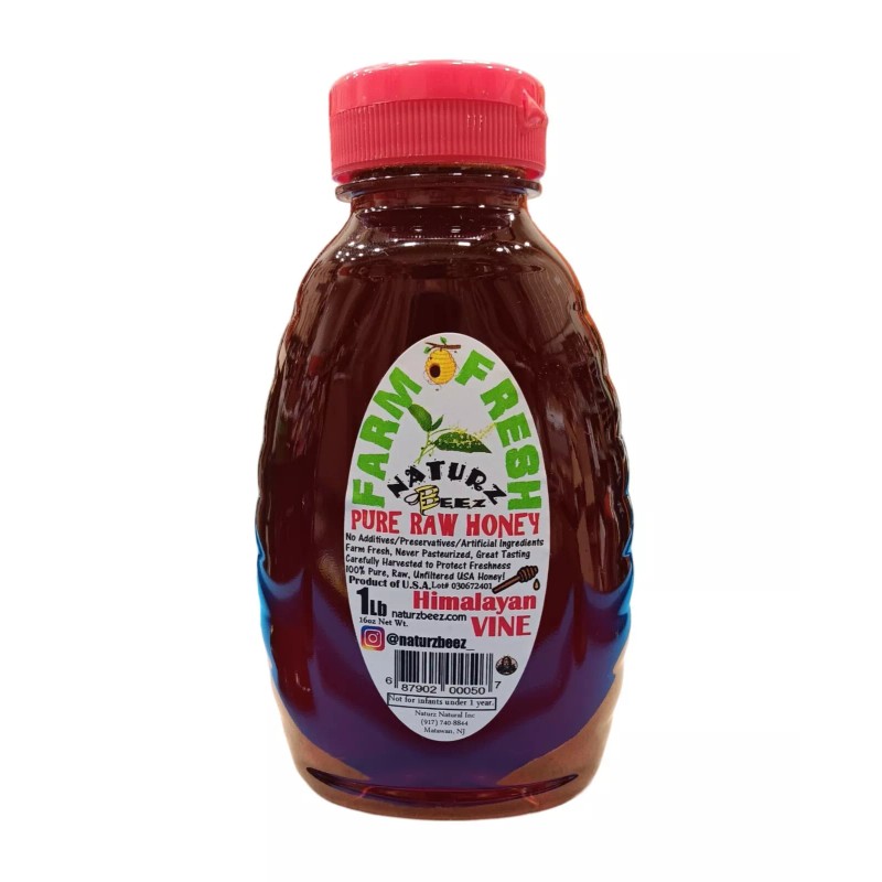 Naturz BEEZ RAW HONEY Himalayan Vine 32oz 907g 2Lb Made