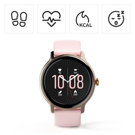 Hama "Fit Watch 4910" Smart Watch | Waterproof | Heart Rate | Blood Oxygen | Rose