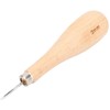 Rhombus Awl Wooden Handle Scratch Awl Beech Handle Diamond Point