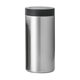 TKG RHC2306 Vacuum Insulated Food Jar, 33.8 fl oz (1,000 ml), Silver with Fluorine Treatment on the Inner Surface