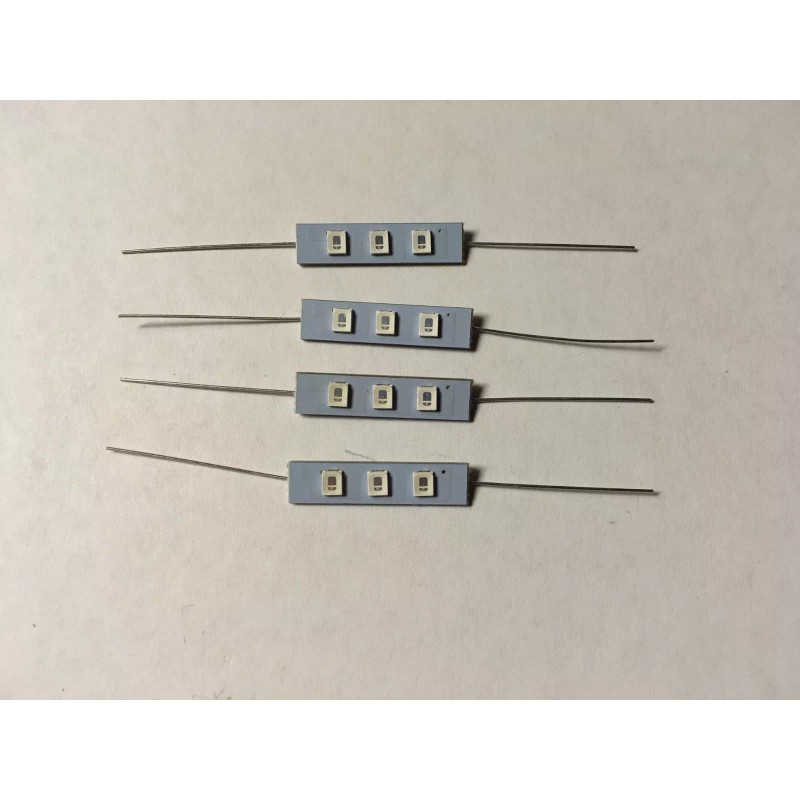 Onkyo (4)(14v-LED GREEN AXIAL LAMPS)VU METER/BULB/M50