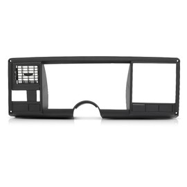 Dash Bezel Panel Surround Trim, Compatible with Chevy Silverado GMC Sierra Truck 1988-1994, Dashboard Bezel Trim Instrument Cluster, Black