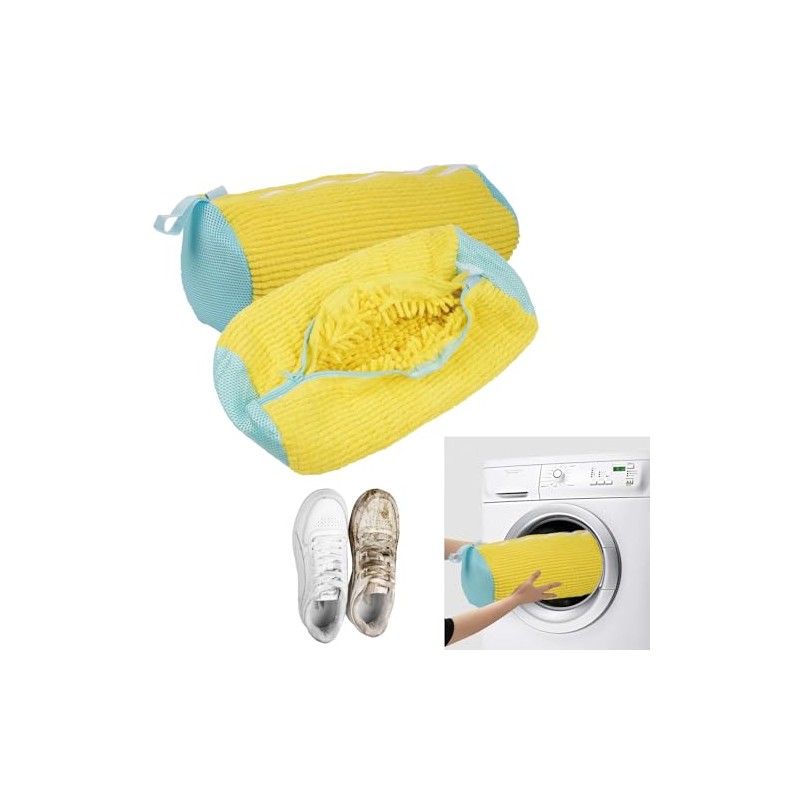 Newpop Pack of 2 Shoe Wash Bags, Washing Machine, Shoe