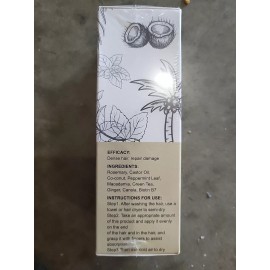 BabboSow 100% Natural HairCare Growth Oil Rosemary Argan Coconut Castor Oil Green Coffee