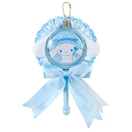 Sanrio 920576 Sanrio Rosette Stick Mascot Mascot Holder Cinnamoroll, Cinnamoroll, 7.1 x 4.9 x 0.6 inches (18 x 12.5 x 1.5 cm), Character 920576