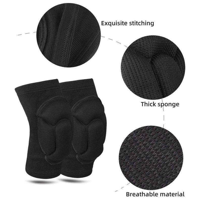 Protective Knee Pads, Thick Sponge Collision Avoidance Knee Sleeve Anti-Slip,