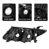 SOCKIR Headlight for 2011-2014 Hyundai Sonata Right Passenger Side w/Bulbs