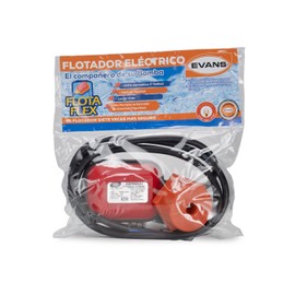 EVANS Flotador controlador de nivel para motobombas, con 2m de cable. Soporta 16 A a 127 V - ABRNK2C
