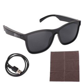 KY03 Smart Glasses Wireless BT Sunglasses Music Hands Free Call Open Headphones Polarized LensesBlack