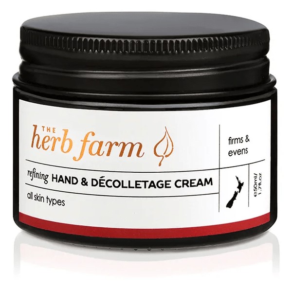 The Herb Farm Refining Hand & Décolletage Cream 50ml