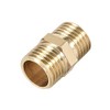 ZLYY 2Pcs Brass Pipe Fitting, 1/2" x 1/2" G Male