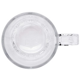 G.E.T. Shatter-Resistant Plastic Beer Mug/Stein, 10 Ounce, BPA Free, 0082-1-SAN-CL-EC (Set of 4)