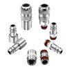 YOTOO 8pcs 1/4" BSP Air Line Connectors Euro Hose Compressor