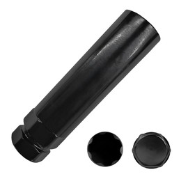 ZIMISI 7 Spline Lug Nut Socket, Aftermarket Splines Tuner Lug Nut Key Replacement, Universal Car Wheel Lock Removal Tool for 7/8"/22mm and 13/16"/21mm Hex Socket Wrench (7 Spline)