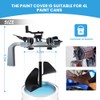 Paint Mixing Mate Lid 1Gallon Paint Can Mixer With Hand-crank