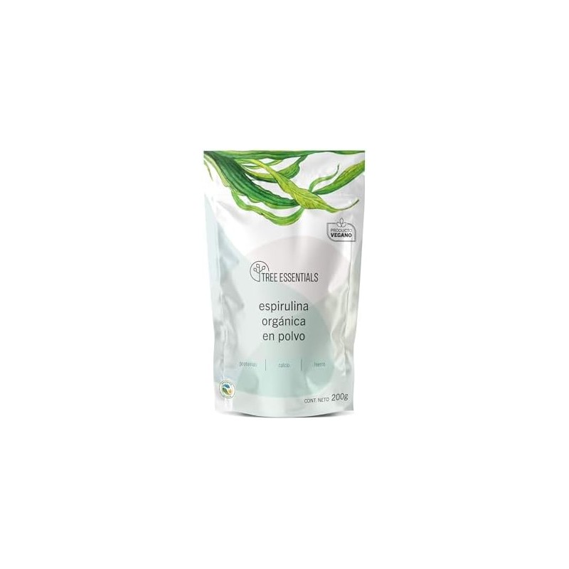 Superfoods Orgánico Tree Essentials Espirulina 200 gr