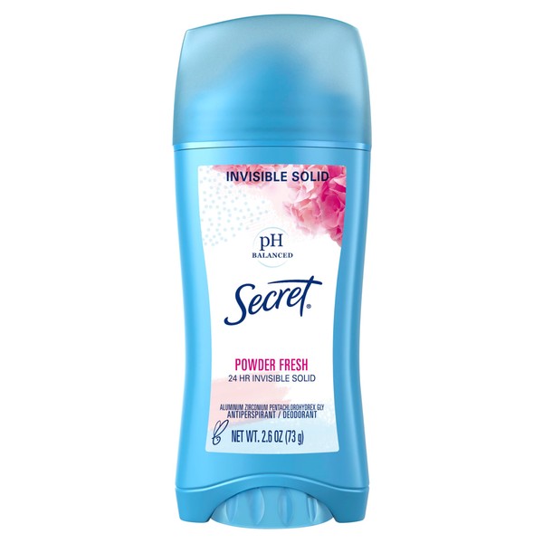 Secret Secret Antiperspirant and Deodorant for Women, 24hr Sweat &