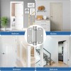 IOQ 4 Pack 3.5 Inch Self Closing Door Hinges 5/8"