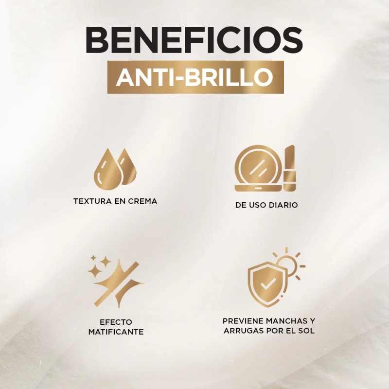 Bloqueador Defender Antibrillo Color Fps50 40ml
