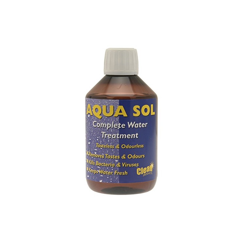 Clean Tabs 020837 Aqua Sol Water Treatment, 300ml Volume, Blue